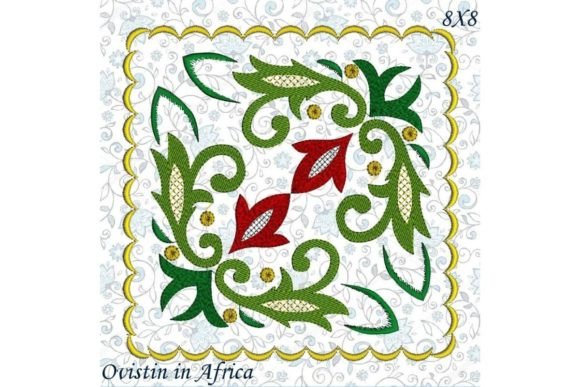 Christmas Quilt Block 4: A Festive Embroidery Delight