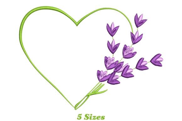 Elegant Floral Heart Shaped Flower Design