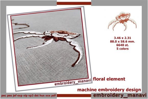 Floral Element: A Charming Addition to Your Brand