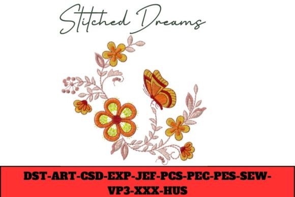 Floral Flutter: A Graceful Addition to Your Holiday Collection