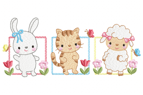 Little Friends: A Charming Trio for Craft Fairs