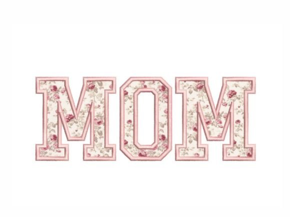 Mom Applique: A Delicate Touch for Handmade Gifts