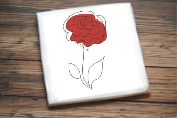 Red Rose Single Line: A Touch of Elegance