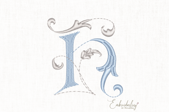 Vintage Floral H: A Premium Embroidery Design Review